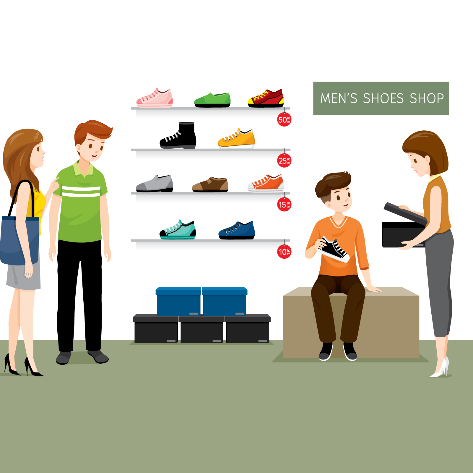shoe store